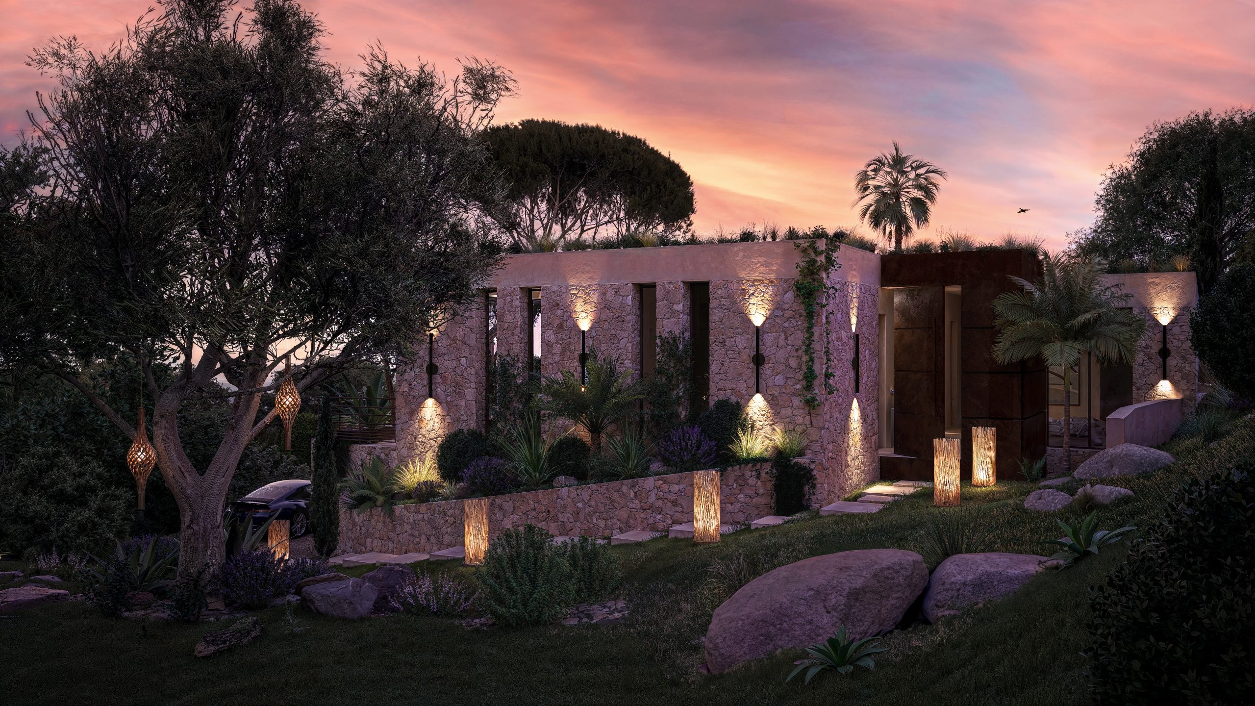 Modélisation 3D d'un projet de résidence privée Saint-Tropez - Image 3