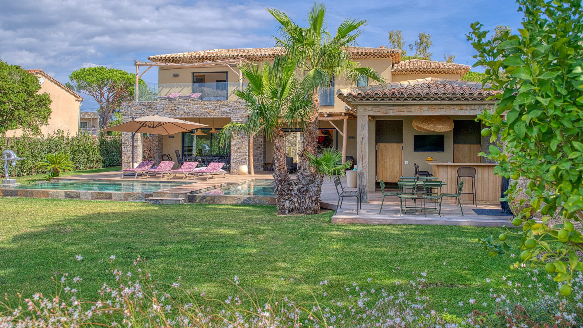 Réalisation d'une demeure méditerranéenne à Saint-Tropez - Image 1