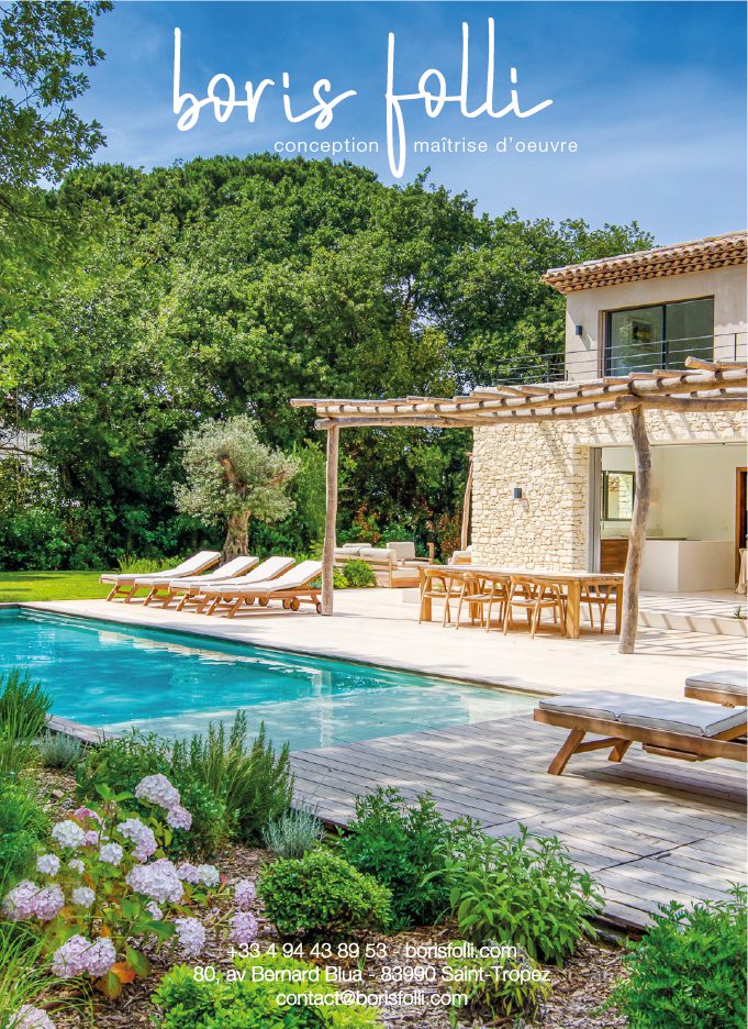 Article Boris Folli - Conception et Maîtrise d'oeuvre - Saint-Tropez