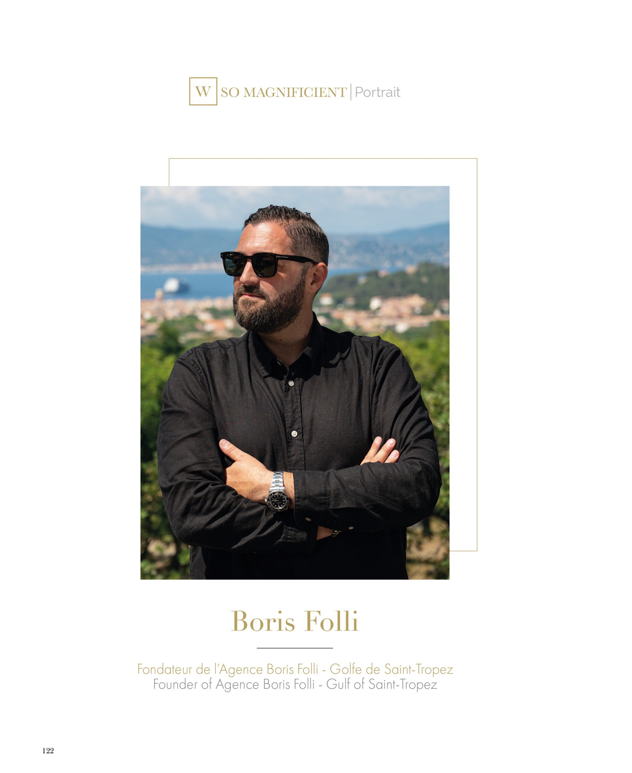 Article Boris Folli - Conception et Maîtrise d'oeuvre - Saint-Tropez
