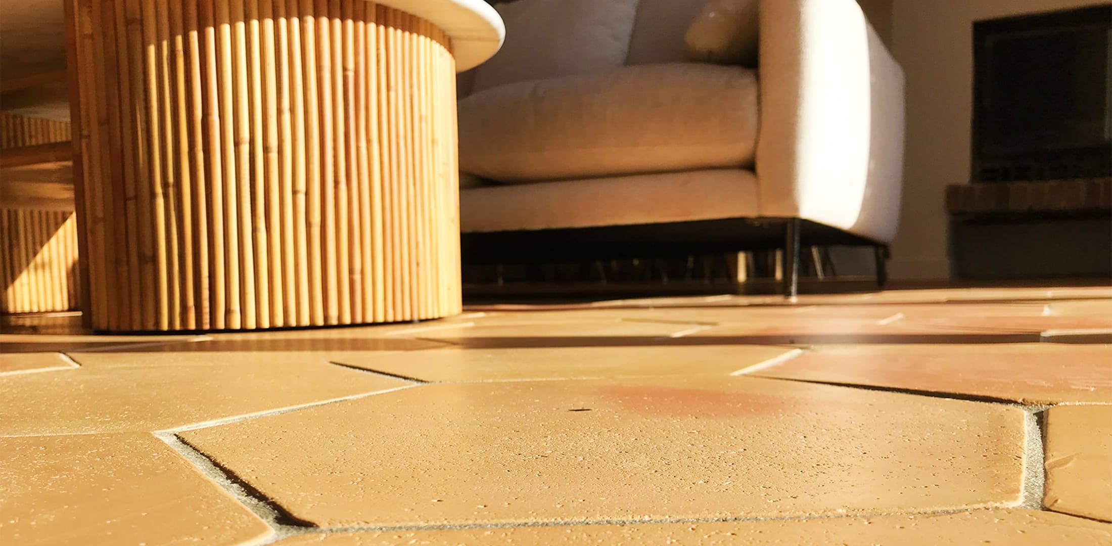 Photo de détails architecturaux beige de réalisation 4 - Agence Boris Folli - Architecture des Caps