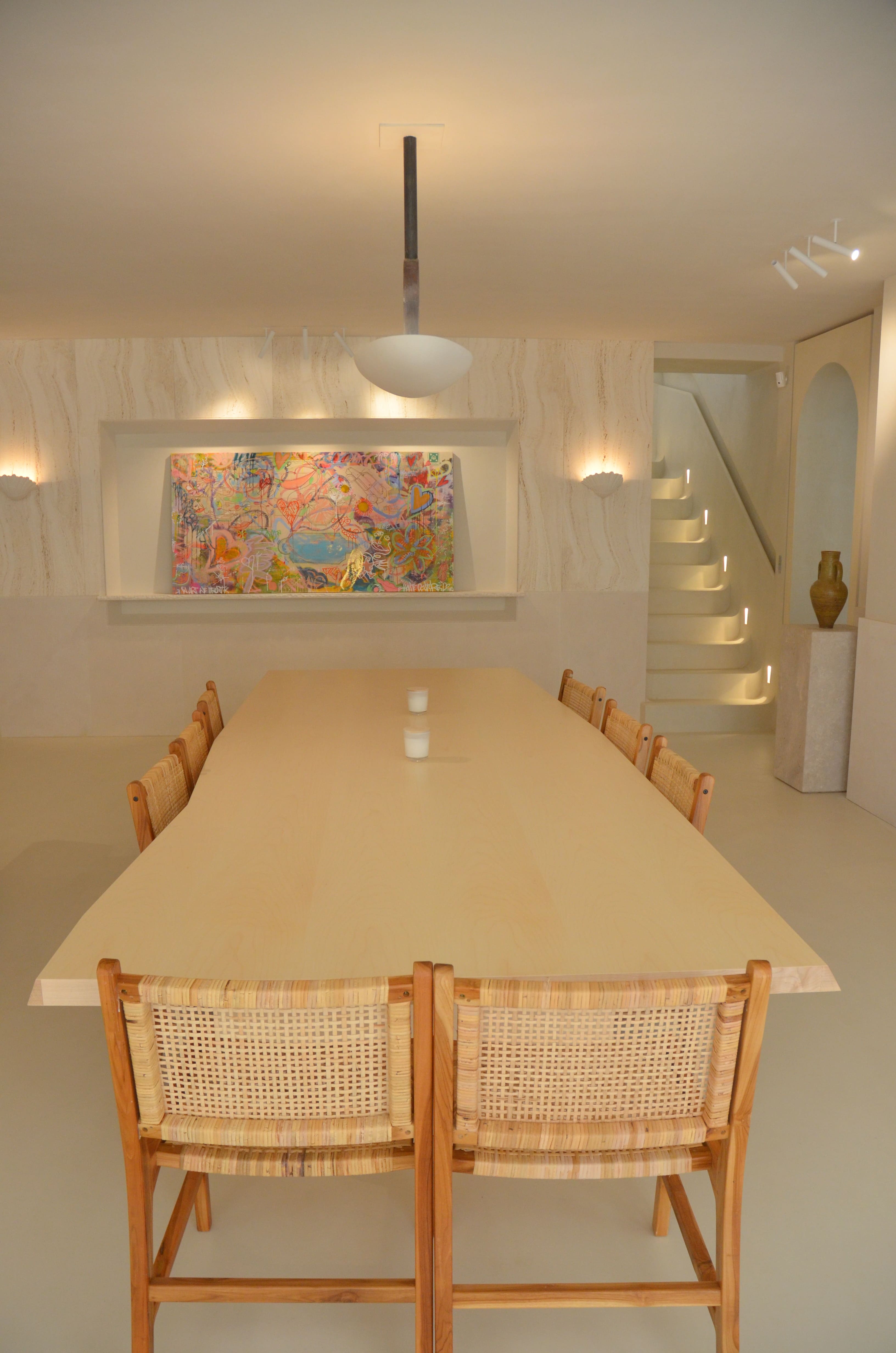 Photo de détails architecturaux beige de réalisation 9 - Agence Boris Folli - Architecture des Caps