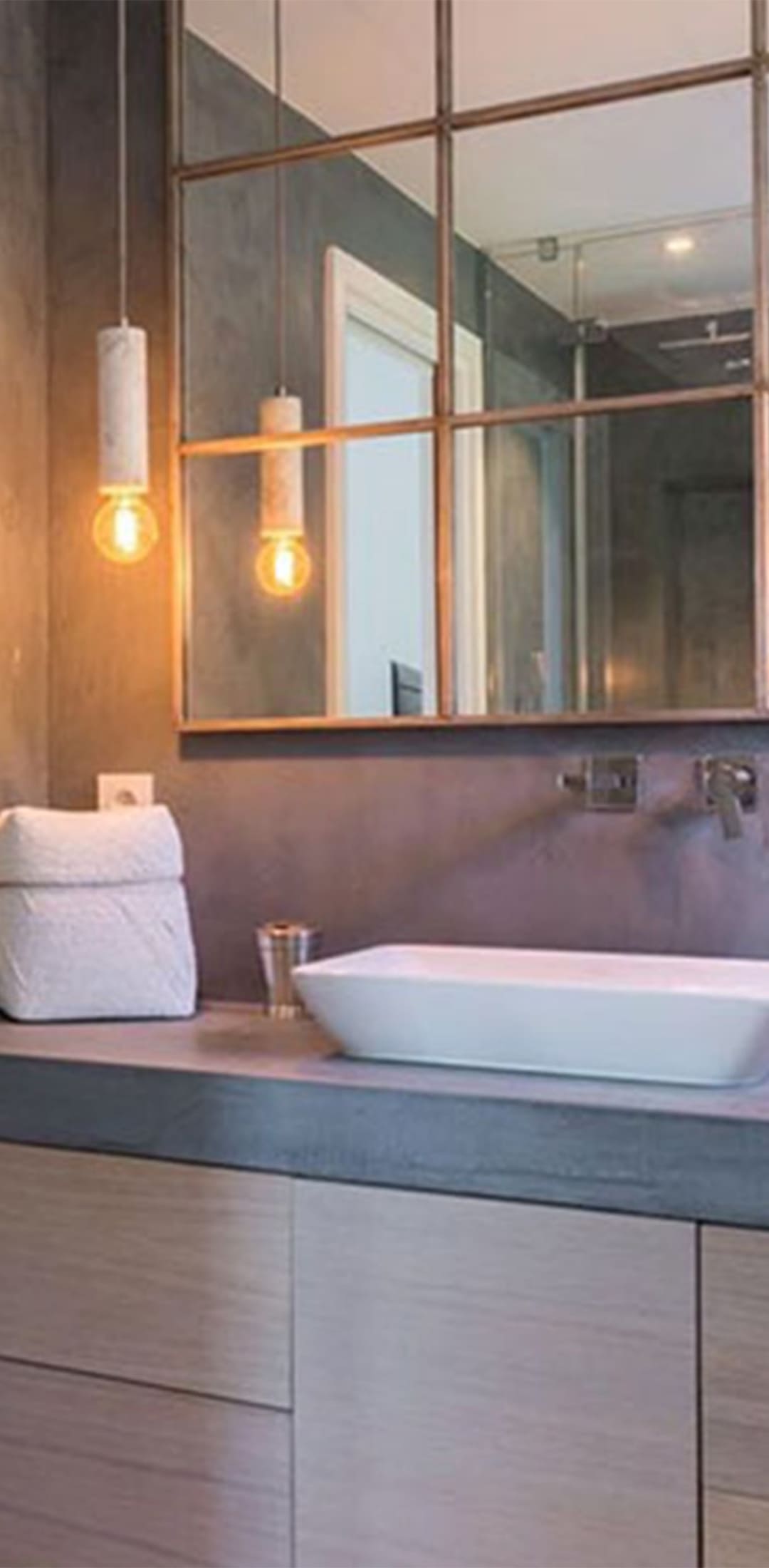 Photo de détails architecturaux gris de réalisation 30 - Agence Boris Folli - Architecture des Caps