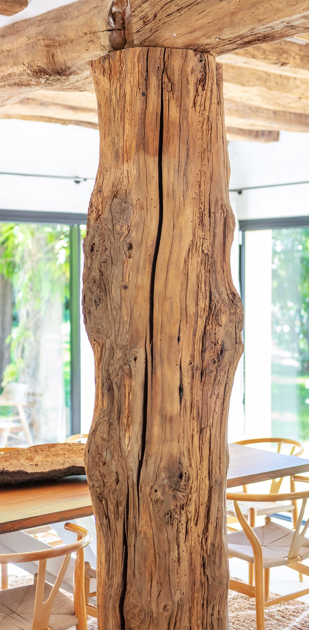 Photo de détails architecturaux marron de réalisation 22 - Agence Boris Folli - Architecture des Caps