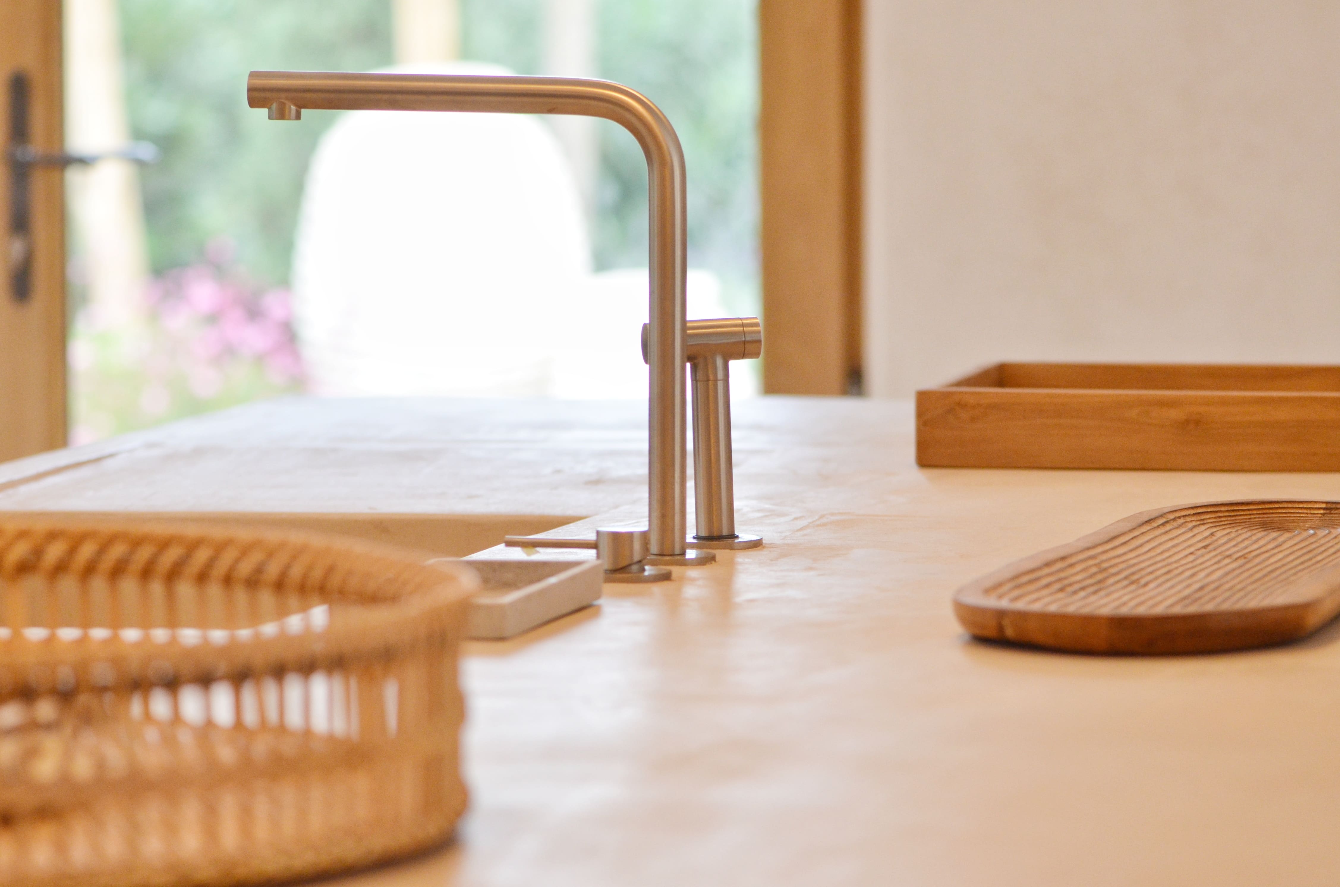 Photo de détails architecturaux marron de réalisation 27 - Agence Boris Folli - Architecture des Caps