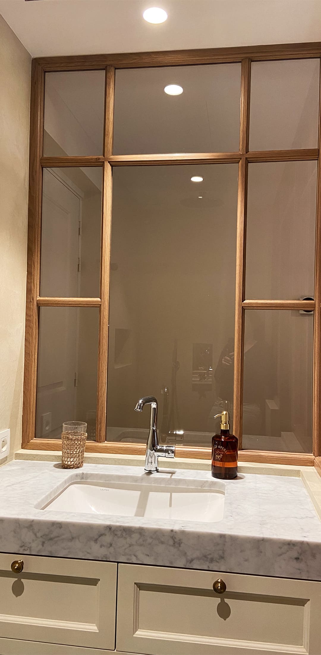 Photo de détails architecturaux marron de réalisation 27 - Agence Boris Folli - Architecture des Caps