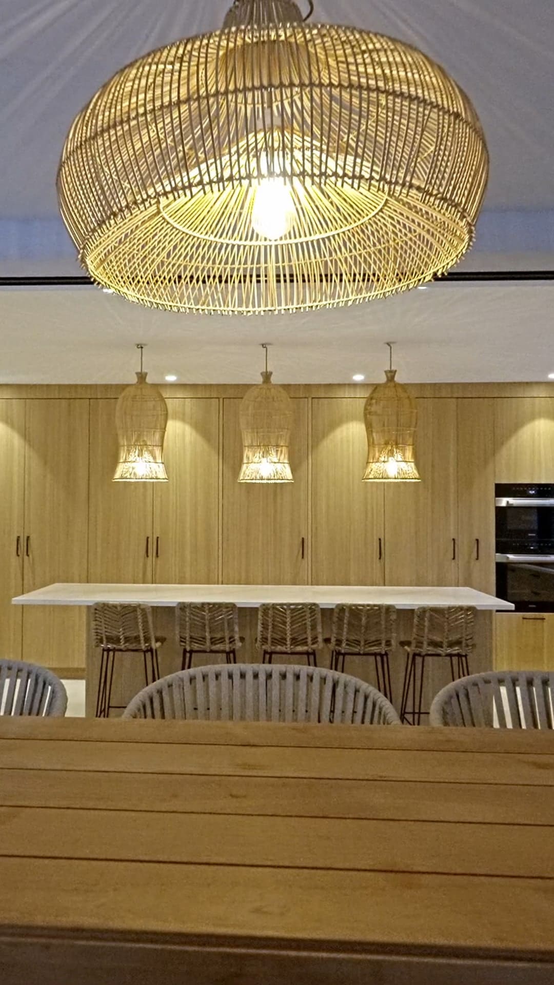 Photo de détails architecturaux marron de réalisation 40 - Agence Boris Folli - Architecture des Caps