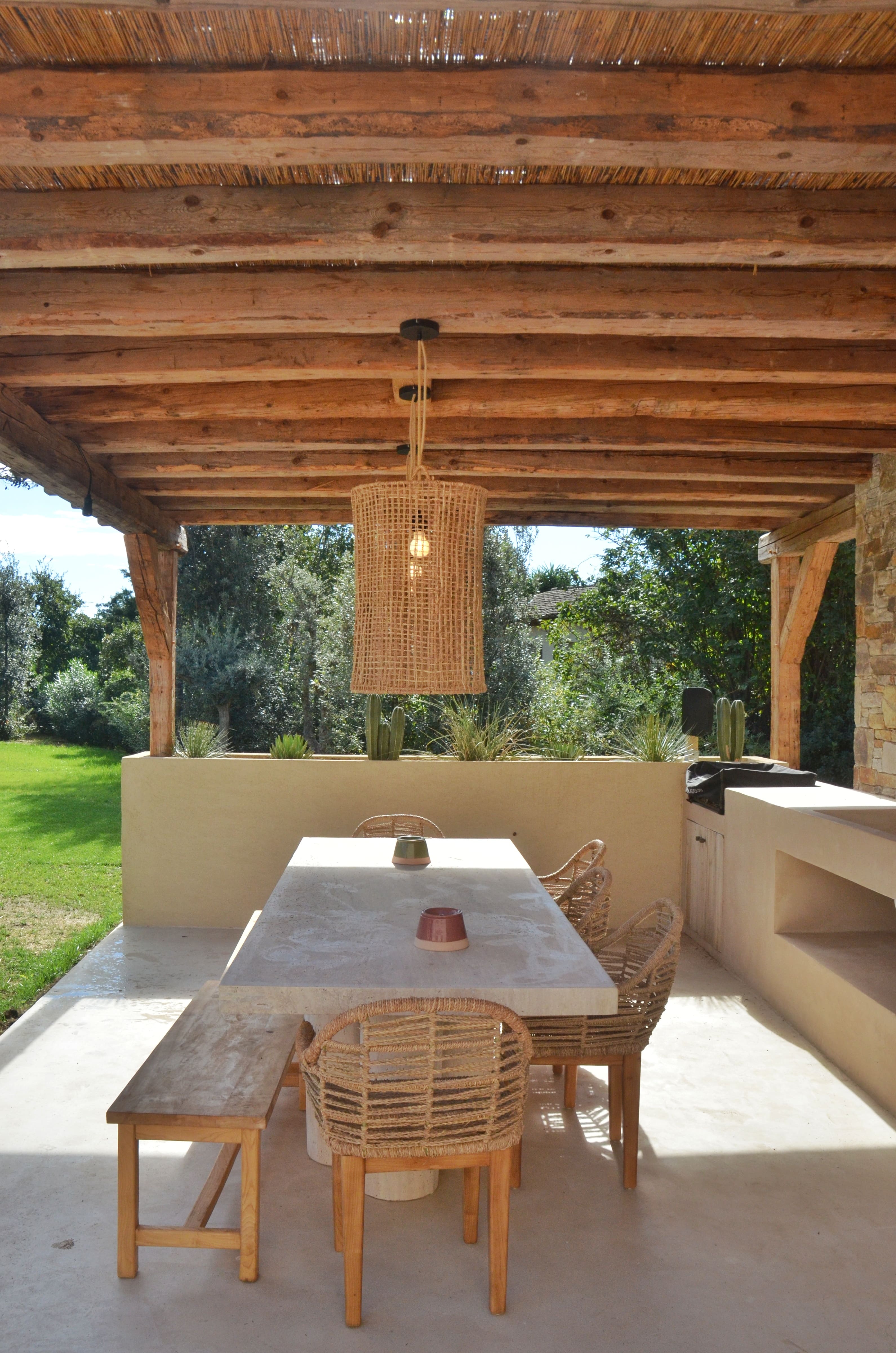 Photo de détails architecturaux marron de réalisation 7 - Agence Boris Folli - Architecture des Caps