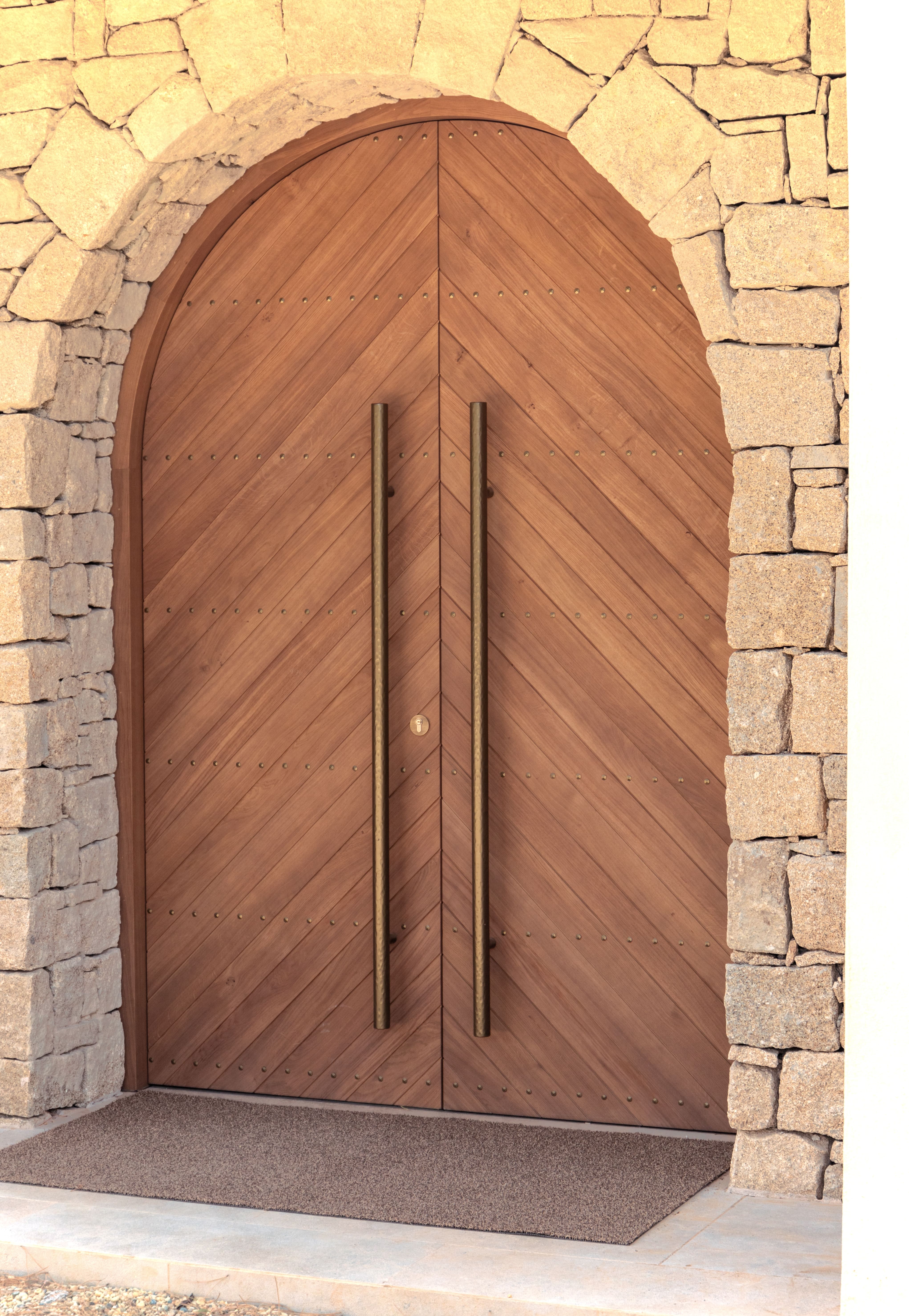 Photo de détails architecturaux marron de réalisation 7 - Agence Boris Folli - Architecture des Caps