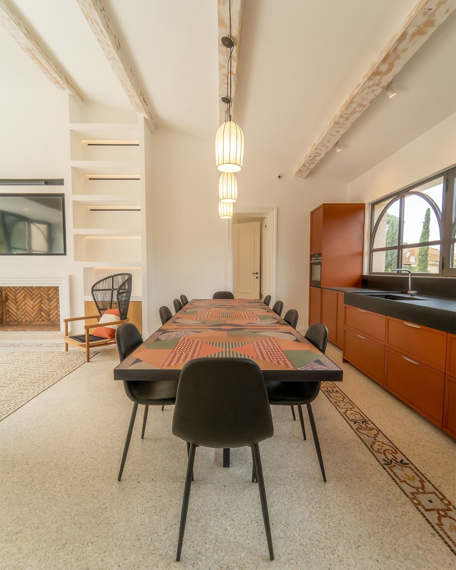 Photo de détails architecturaux noir de réalisation 12 - Agence Boris Folli - Architecture des Caps