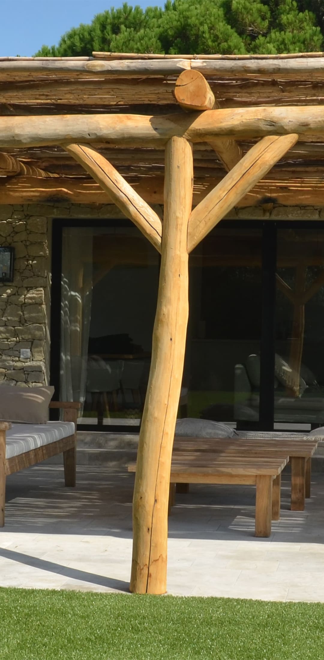 Photo de détails architecturaux vert de réalisation 12 - Agence Boris Folli - Architecture des Caps