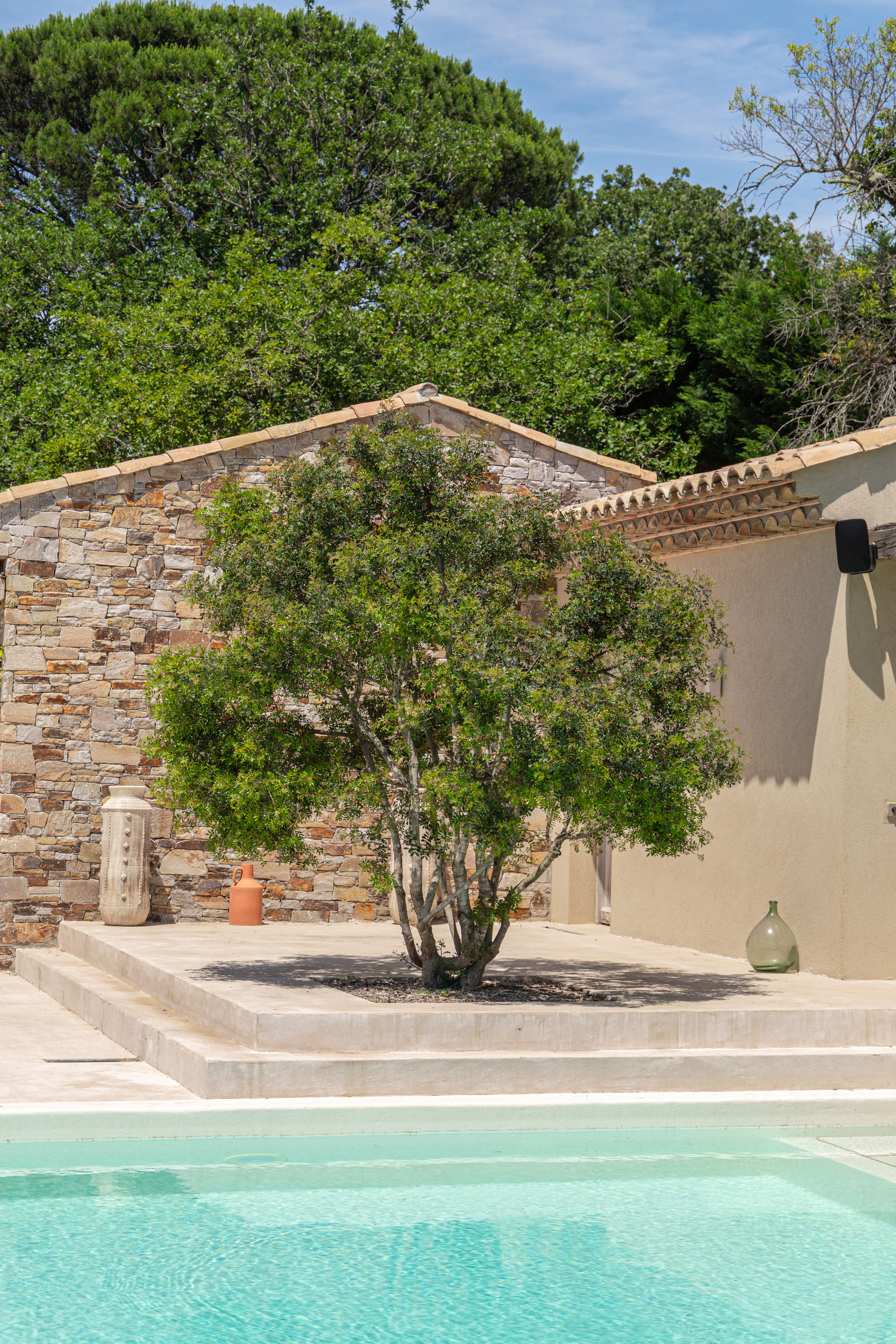 Photo de détails architecturaux vert de réalisation 14 - Agence Boris Folli - Architecture des Caps