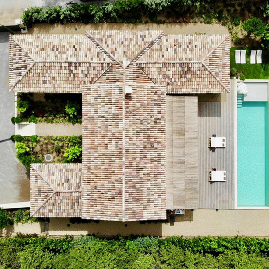 Photo de détails architecturaux vert de réalisation 14 - Agence Boris Folli - Architecture des Caps