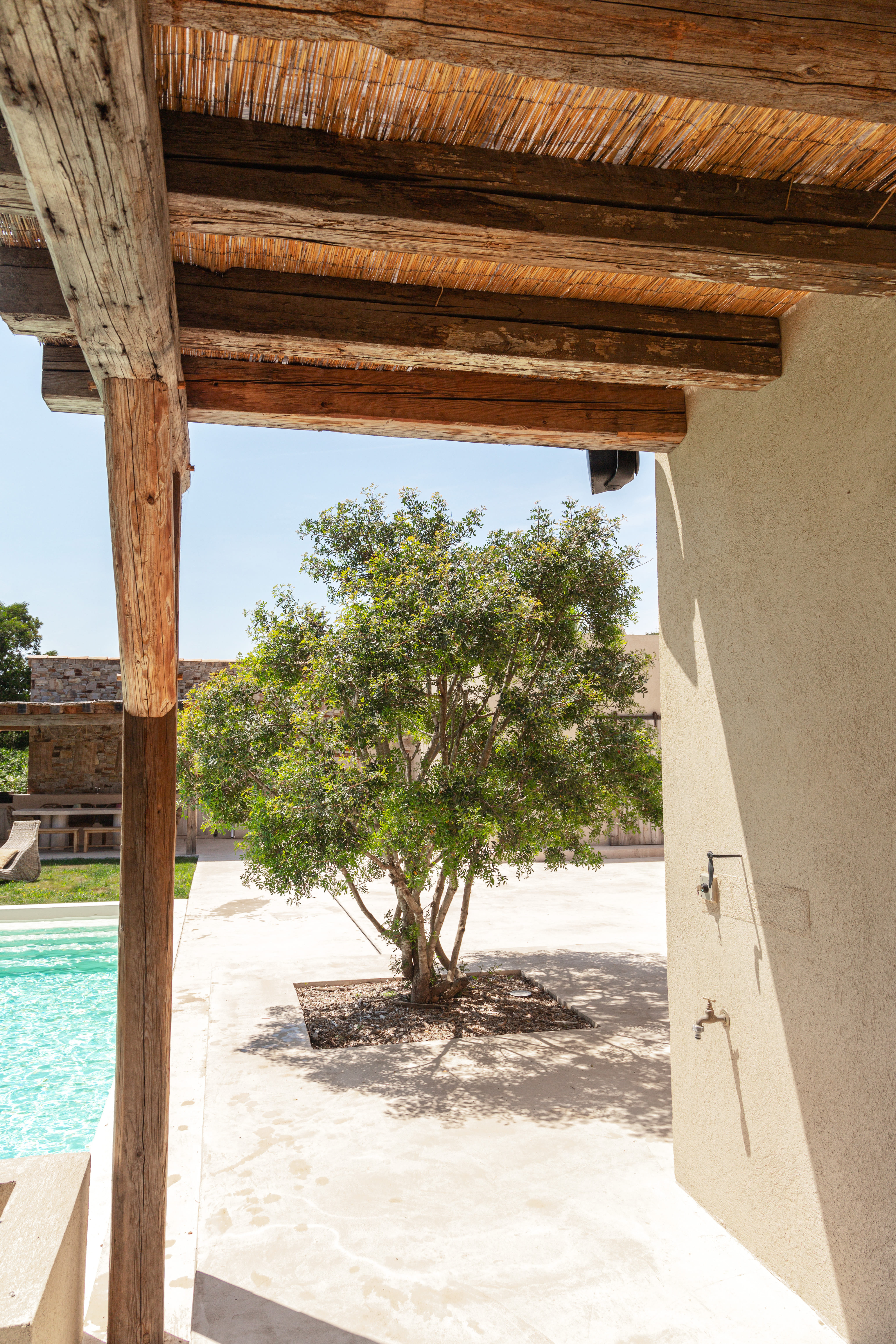 Photo de détails architecturaux vert de réalisation 17 - Agence Boris Folli - Architecture des Caps