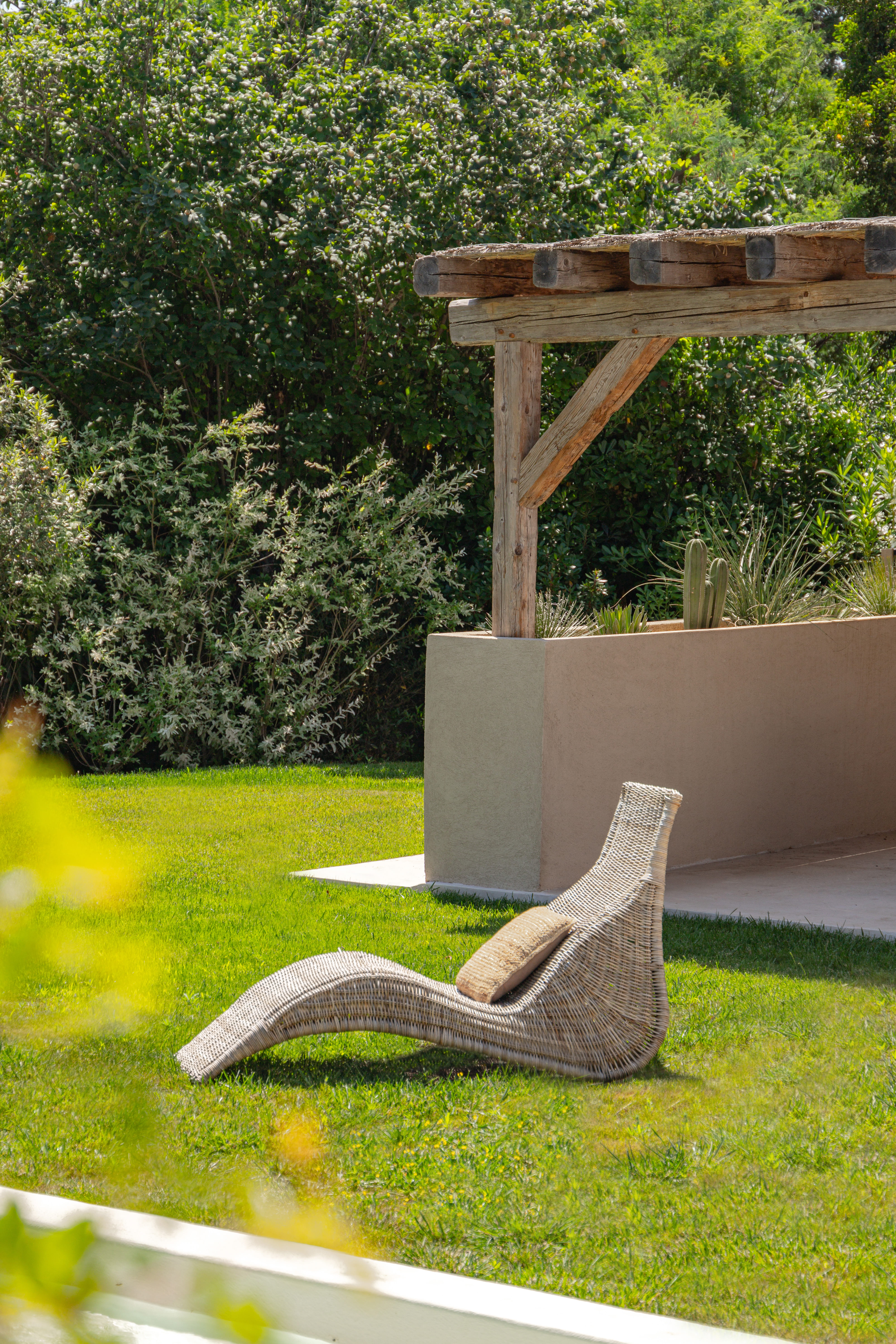 Photo de détails architecturaux vert de réalisation 18 - Agence Boris Folli - Architecture des Caps