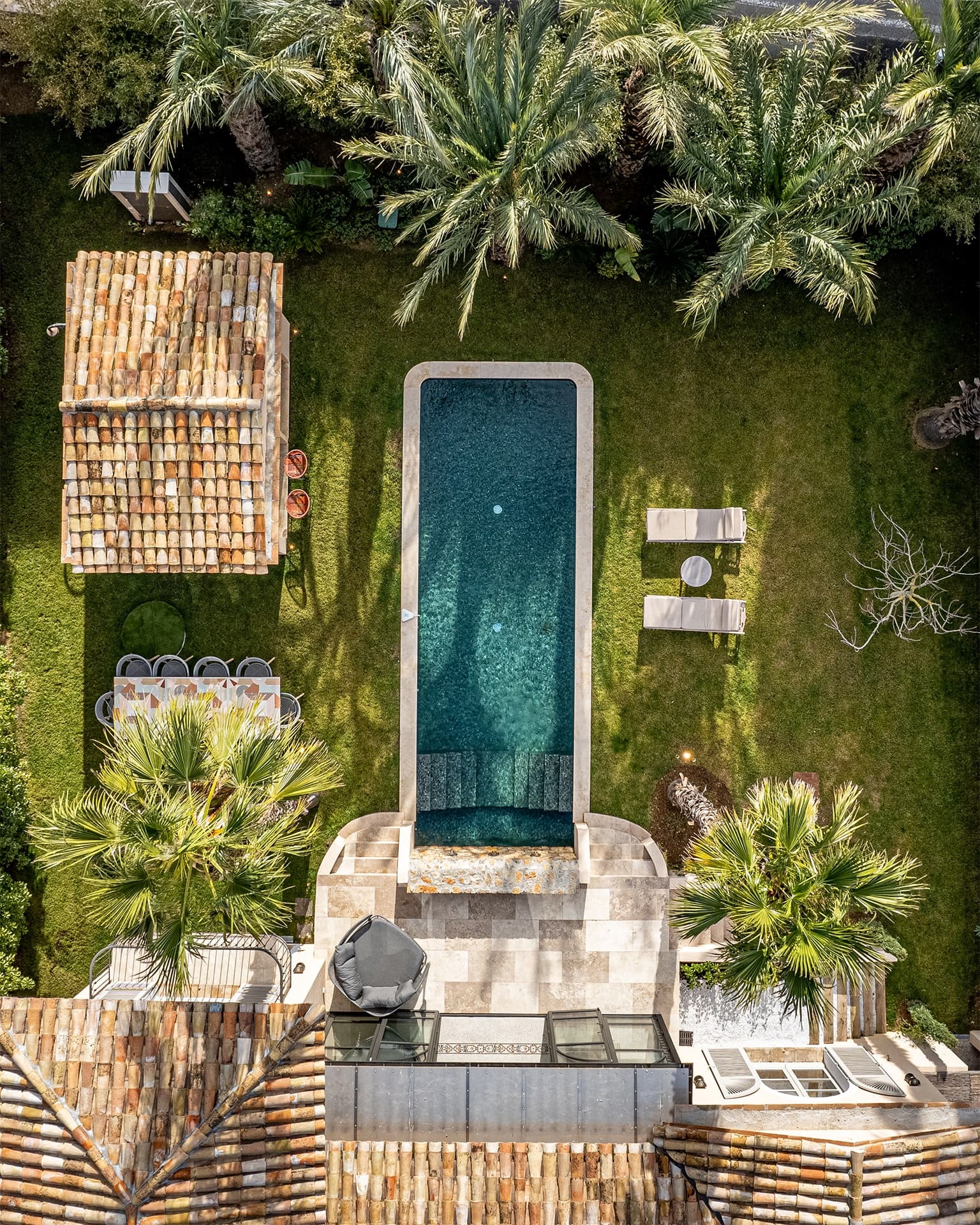 Photo de détails architecturaux vert de réalisation 21 - Agence Boris Folli - Architecture des Caps