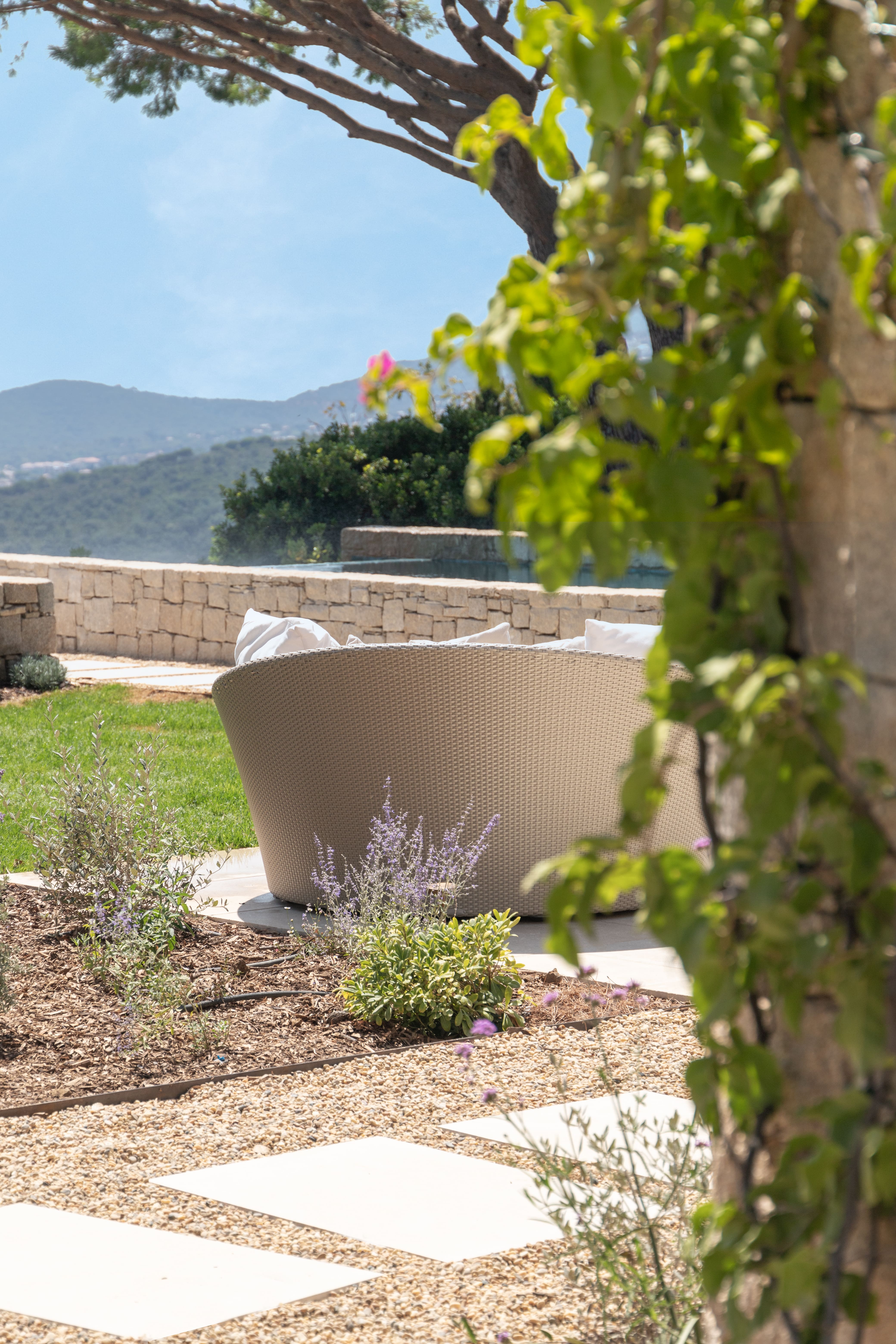 Photo de détails architecturaux vert de réalisation 22 - Agence Boris Folli - Architecture des Caps