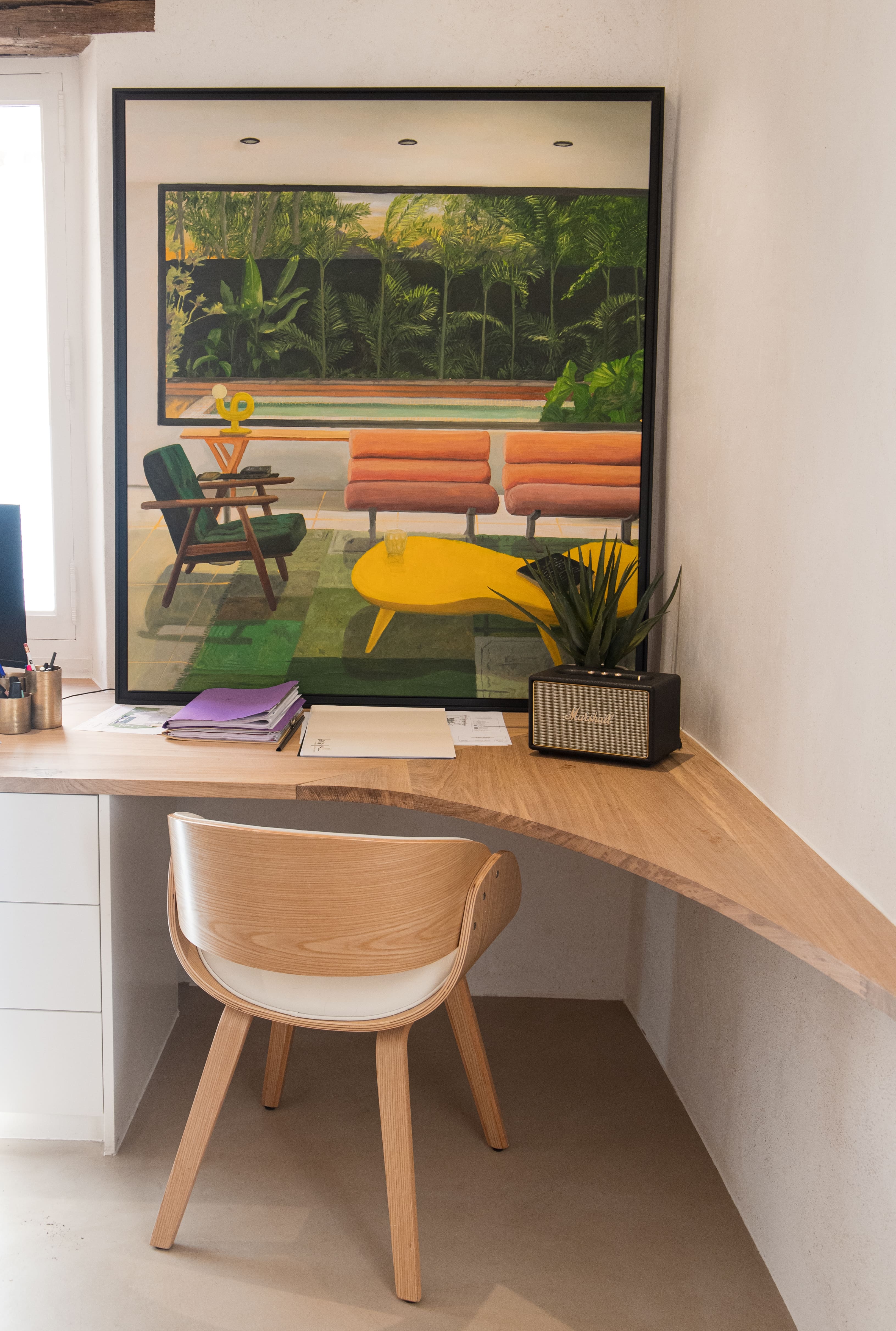 Photo de détails architecturaux vert de réalisation 26 - Agence Boris Folli - Architecture des Caps