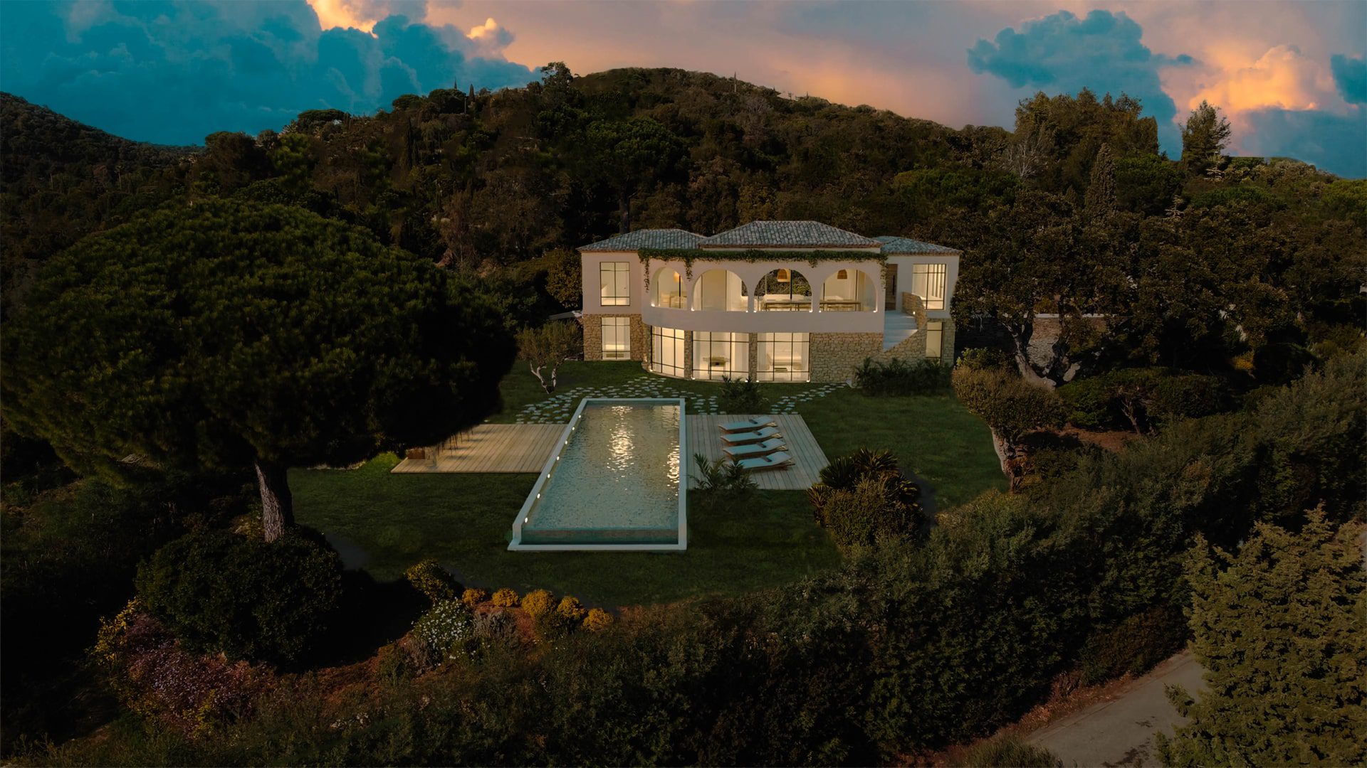 Modélisation 3D d'un projet de résidence privée Saint-Tropez - Image 2