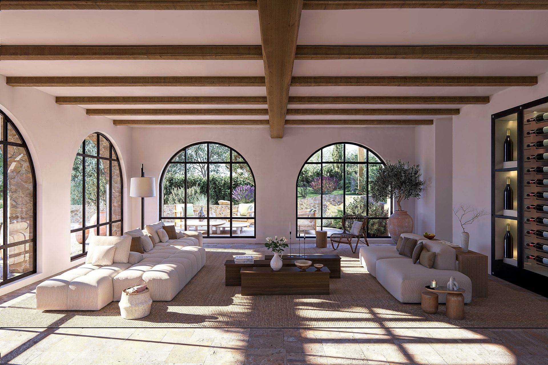 Modélisation 3D d'un projet de Refuge Méridional à Saint-Tropez - Image 1