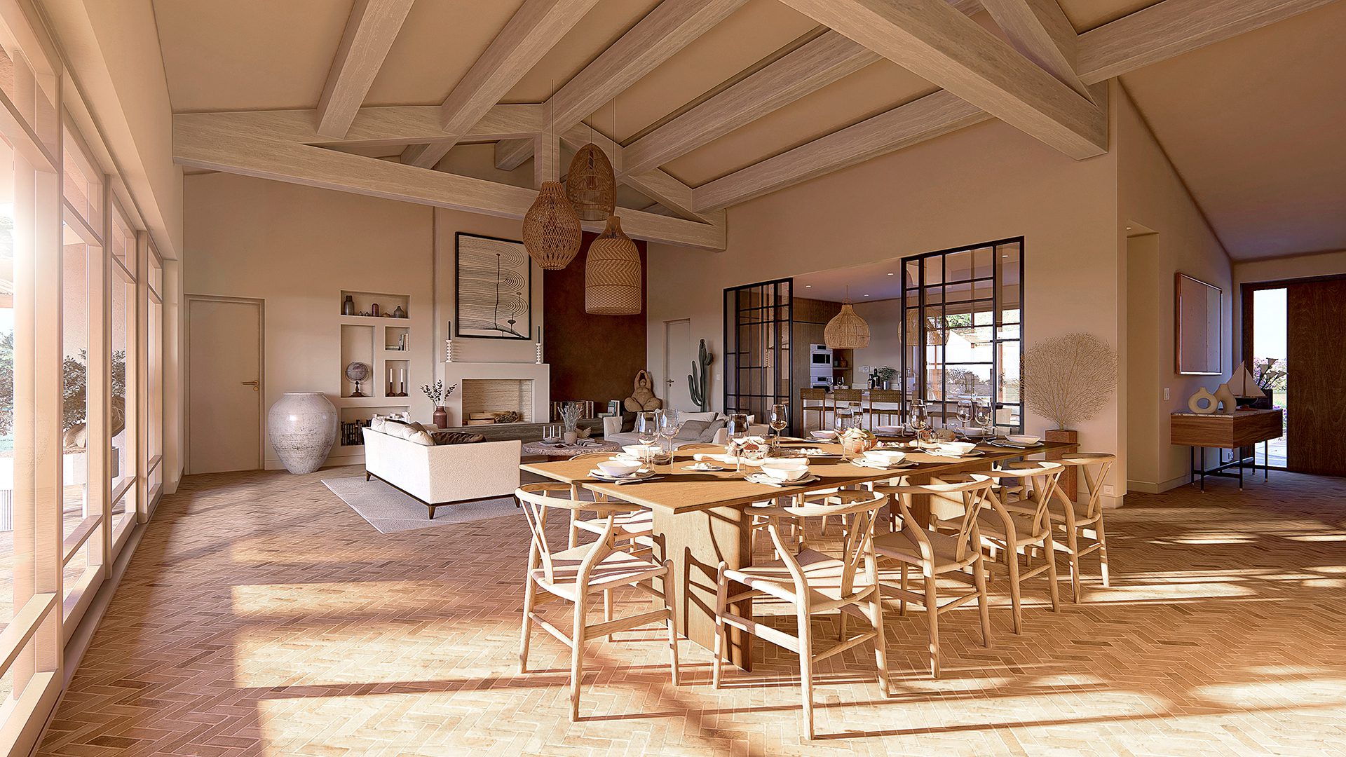 Modélisation 3D d'un projet de mas provençal à Saint-Tropez - Image 3