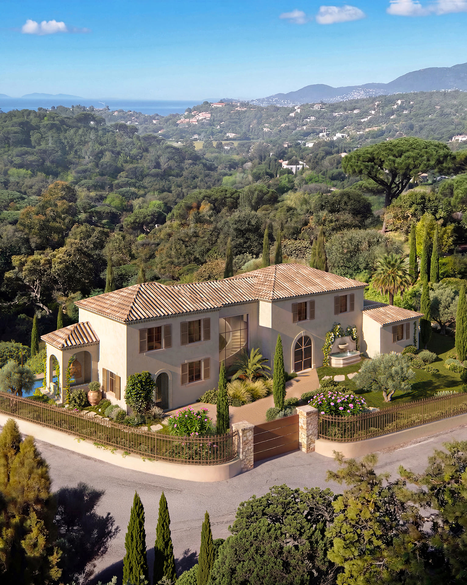 Modélisation 3D d'un projet de bastide de prestige à La Croix-Valmer - Image 2