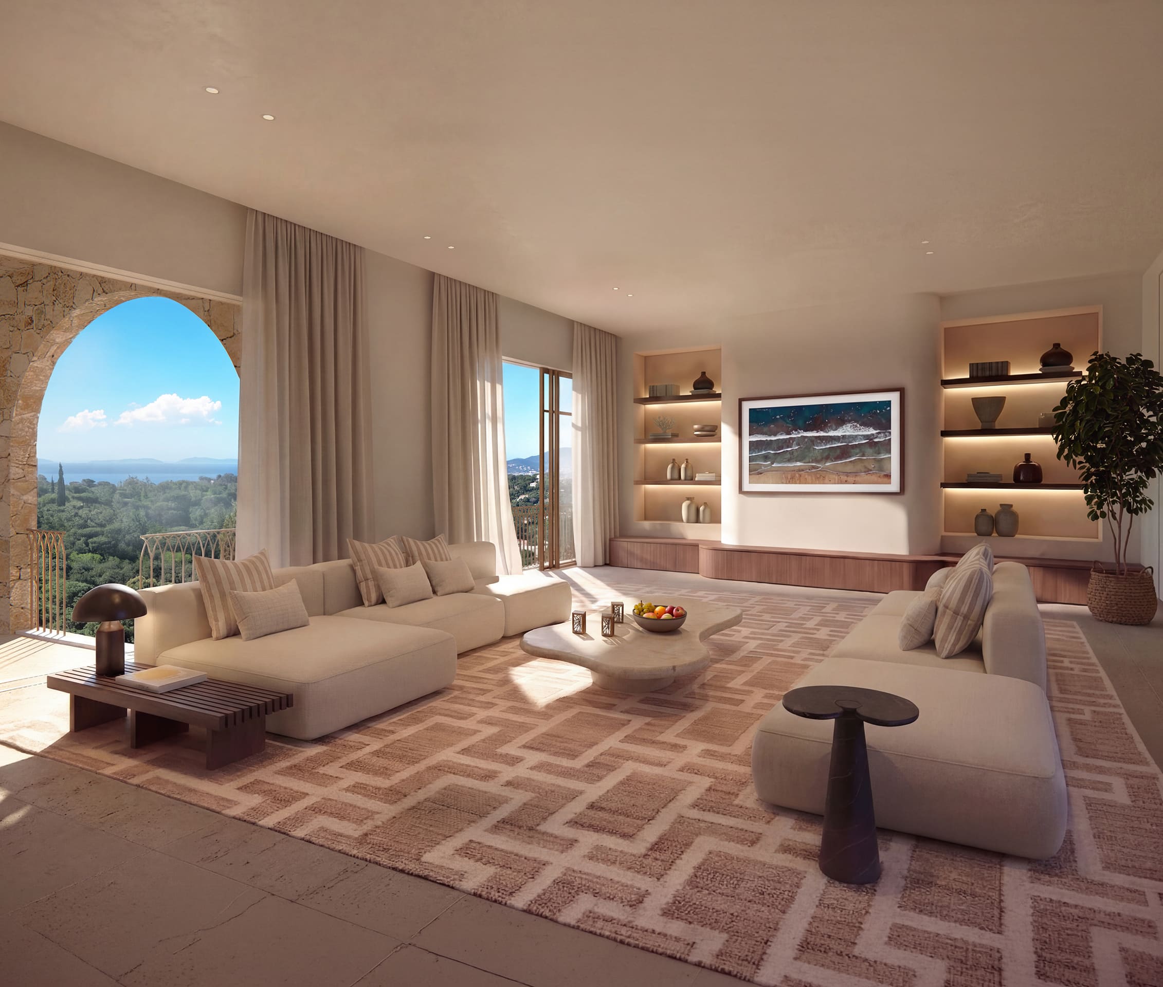 Modélisation 3D d'un projet de bastide de prestige à La Croix-Valmer - Image 3