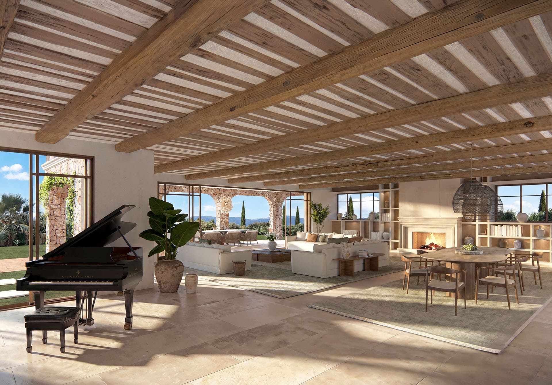 Modélisation 3D d'un projet de propriété d'exception à Saint-Tropez - Image 3